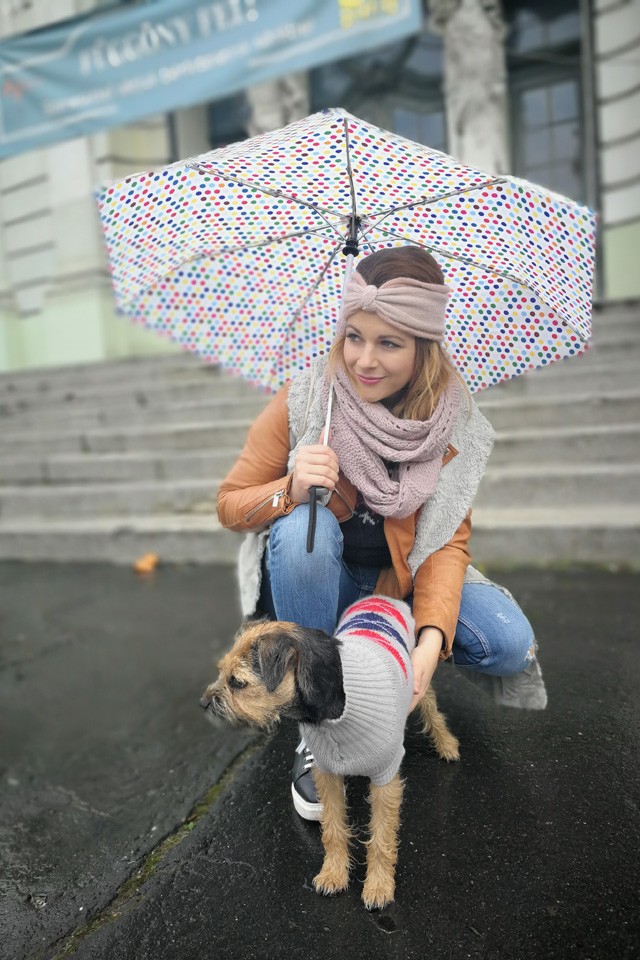 Enikő imádja az ősz színeit - a természetben és ruháin egyaránt