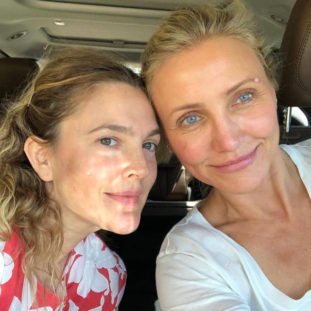 Drew Barrymore és Cameron Diaz