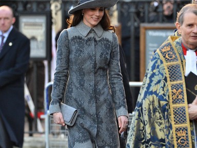 Kate Middleton a legszebb kabátban, amit valaha láttál