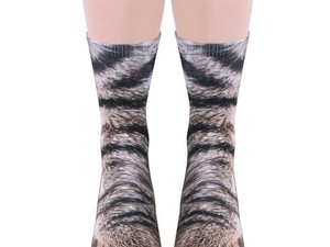 Őrületes, sőt állati zoknitrend: élethű tappancsok