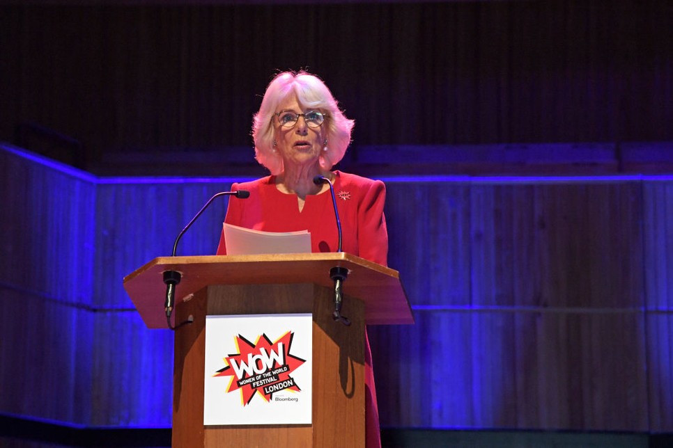 Kamilla királyné a családi erőszakra hívta fel a figyelmet a beszédében