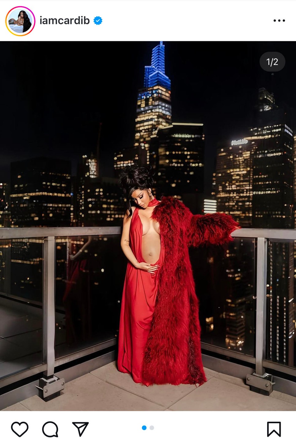 Cardi B álomszép kismama