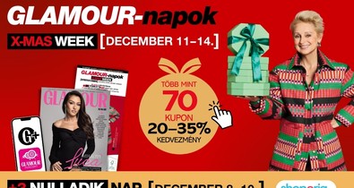 Itt a GLAMOUR-napok X-mas Week!
