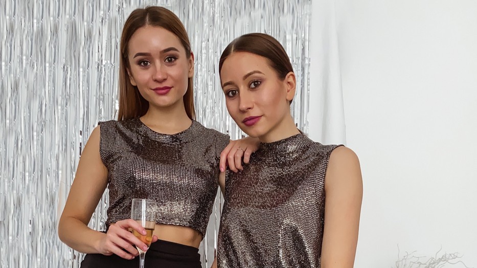 Németh Janka és Eszter tervezők