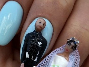 A világ legundoritóbb manikűrjét is Meghan Markle és Hary herceg esküvője inspirálta!