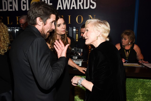 Heves diskurzusban Christian Bale és Glenn Close.