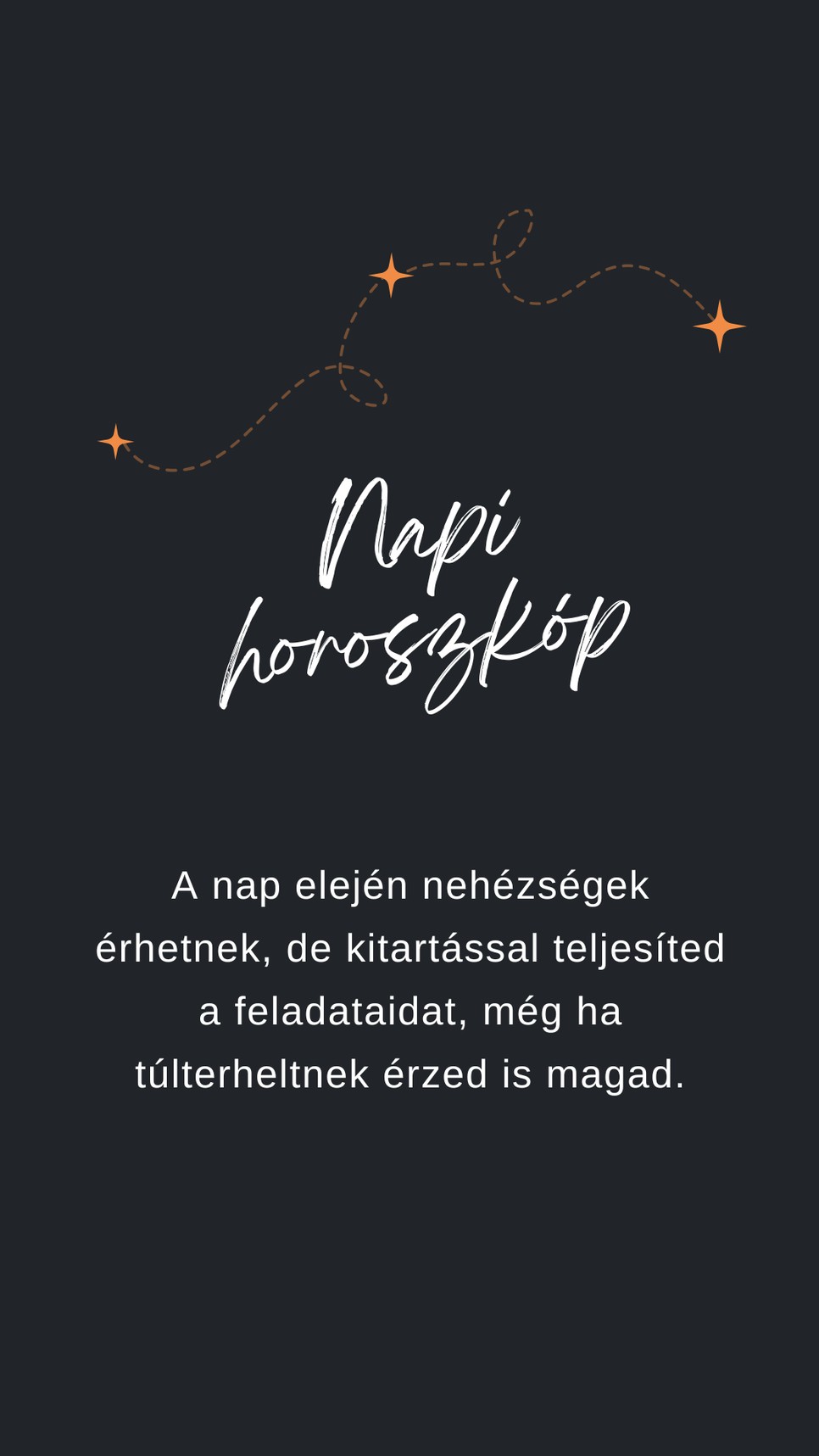 Hallgass a napi horoszkópra