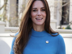 Katalin hercegné kék felsőben fejezte ki Ukrajnával való szolidaritását