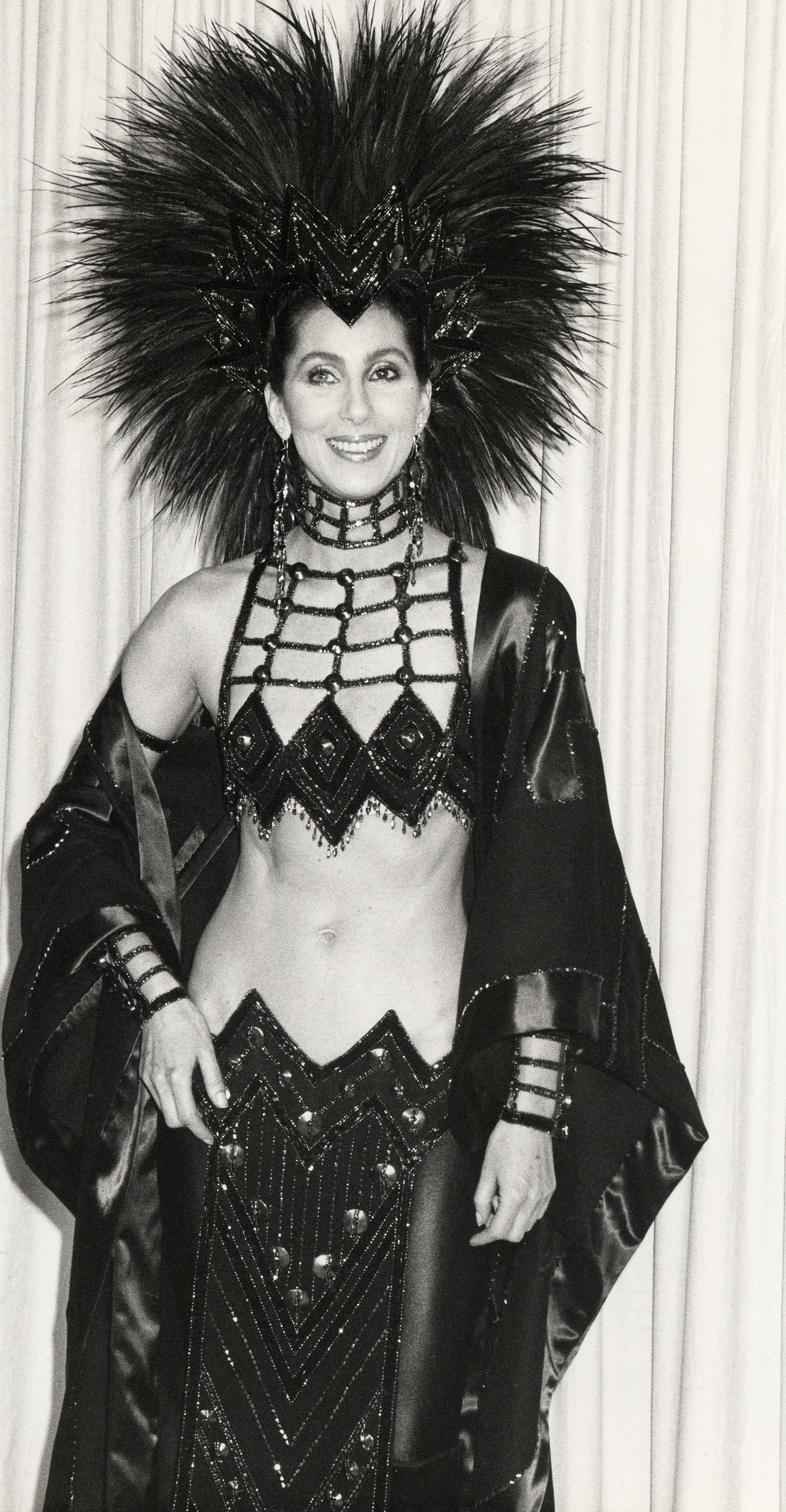 Cher Bob Mackie-ben az Oscar gálán