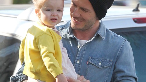 Napi cuki: David Beckham kislányával