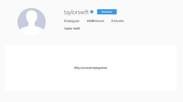 Taylor Swift Instagram