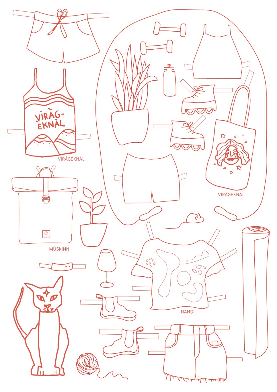 Most te lehetsz a GLAMOUR magazin stylistja - öltöztesd fel SISKÓT!