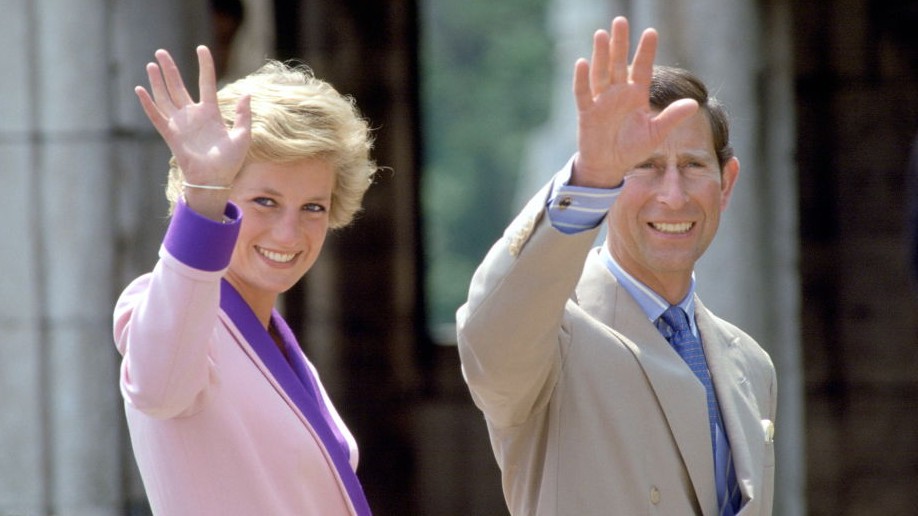 Diana hercegné és Károly herceg 1990-ben Magyarországra látogattak