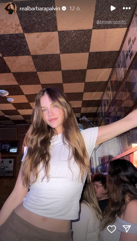 Palvin Barbara ezúttal is lélegzetelállítóan fest