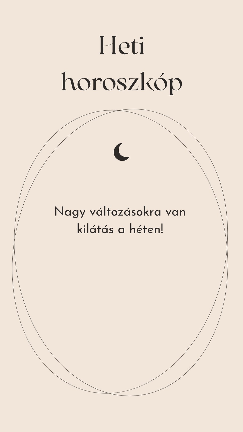 Fogadd meg a heti horoszkóp tanácsát!