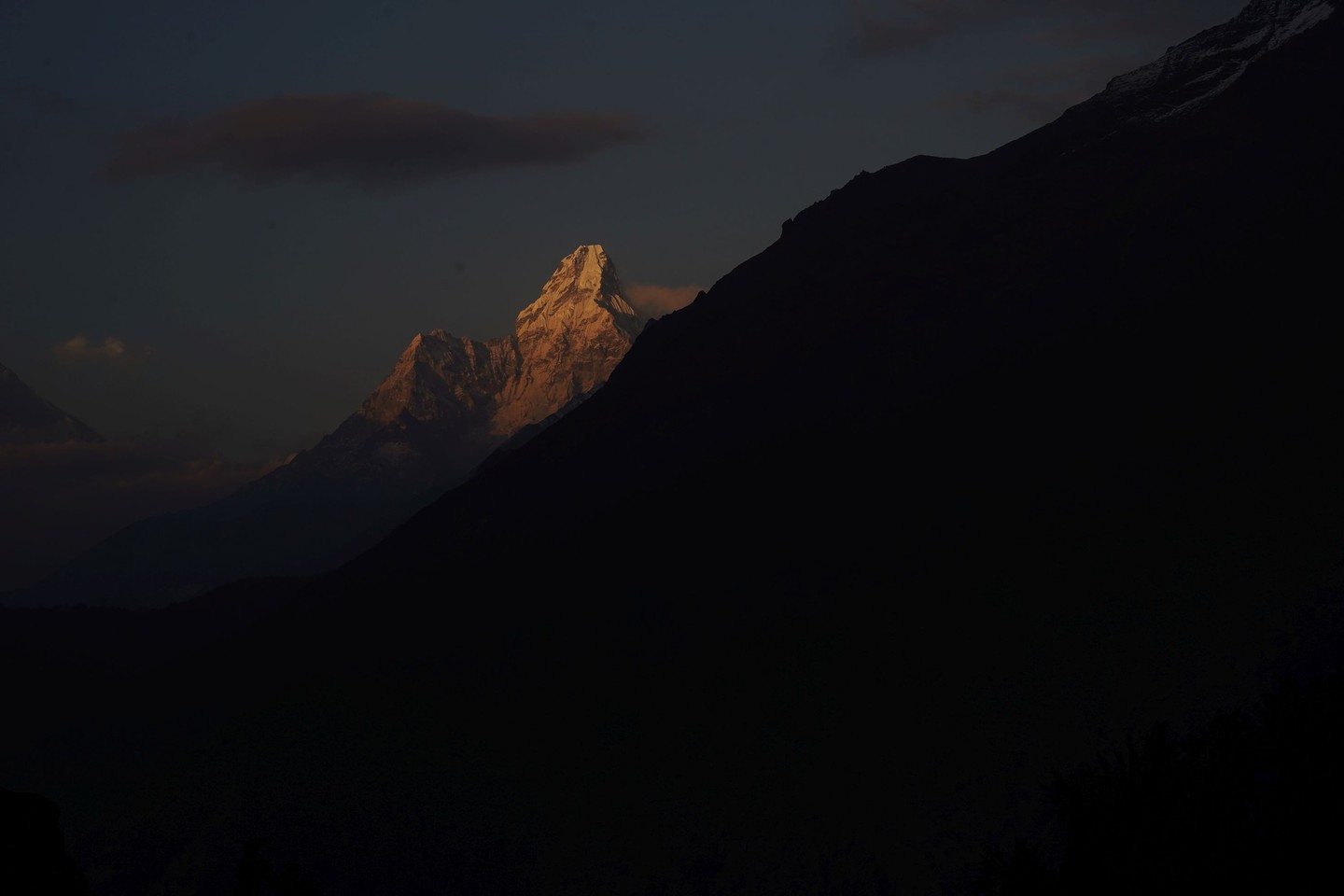 Naplemente az Ama Dablam fölött 1