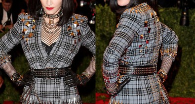 Madonna 54 évesen is örömlánynak öltözött