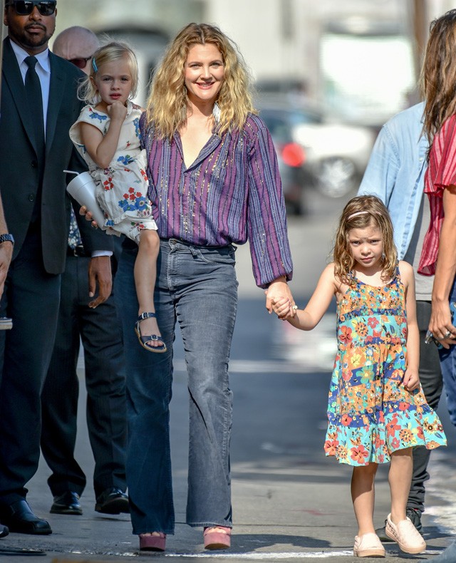 Drew Barrymore és kislányai