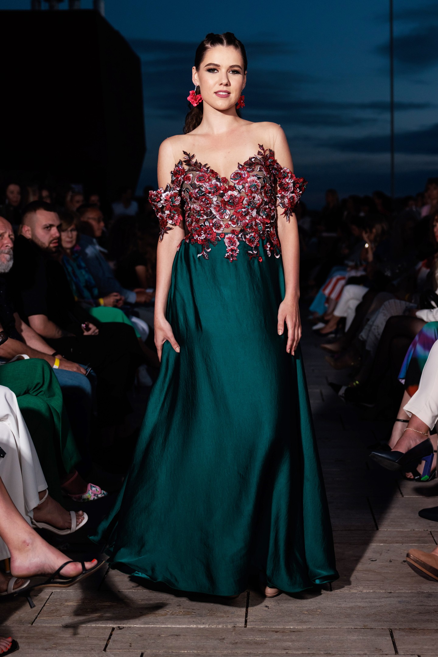 A La Dolce Vita divatbemutató modellje