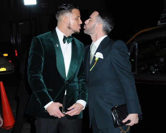 Marc Jacobs és Char hitvesi csókja