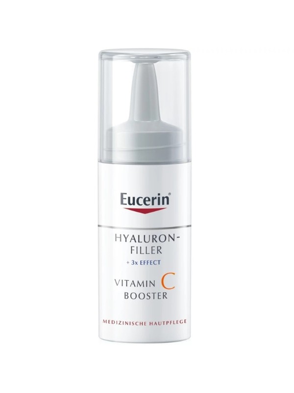 Eucerin Hyaluron-Filler C-vitaminos ránctalanító arcápoló koncentrátum EUCERIN 5999 Ft/8 ml, GLAMOUR-kuponnal, 25% kedvezménnyel 4499 Ft az Eucerin partnerpatikákban. A partnerpatikák listáját keresd a www.eucerin.hu weboldalon!