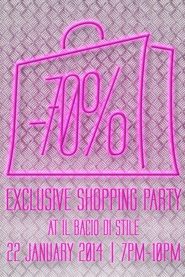 Exkluzív shopping parti az il Bacio di Stile áruházban!