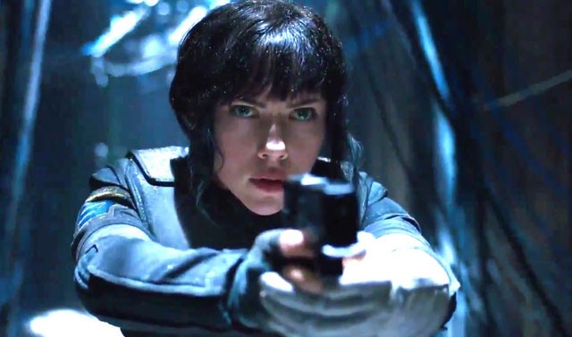scarlett johansson, ghost in the shell, mozi, film, 2017, rupert sanders, előzetes, trailer