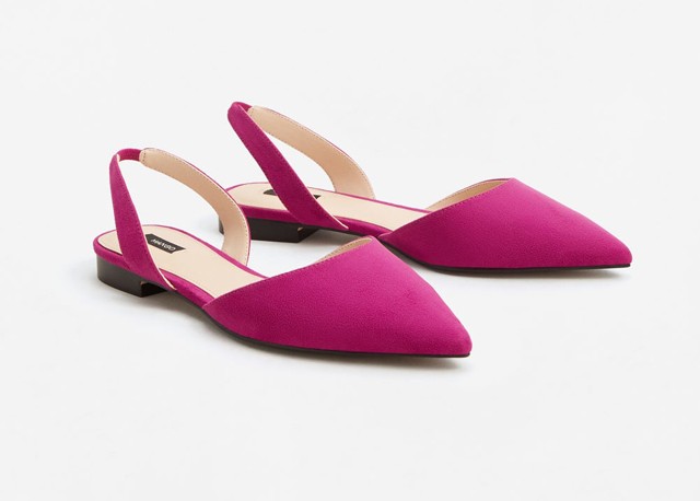 Lapos slingback cipő MANGO 6995 Ft helyett 5596 