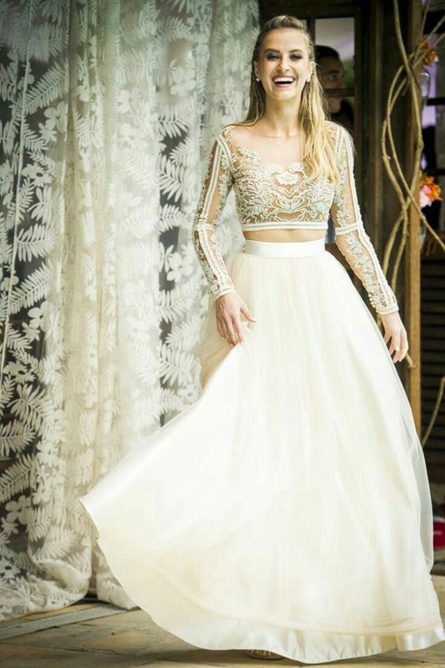Az idei év legmenőbb esküvői ruhája: a "koszos-fehér"