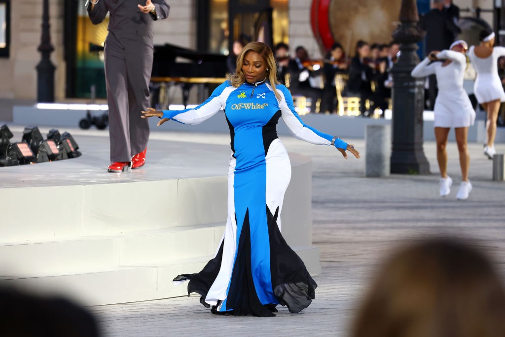 Serena Williams Off White ruhában