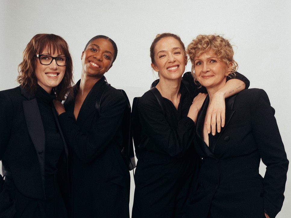 Kovács Patrícia és Wilson Luca, a MiaFemme podcast alapítója az AGNESKOVACS kampányában a sokszínűségért kampányolnak