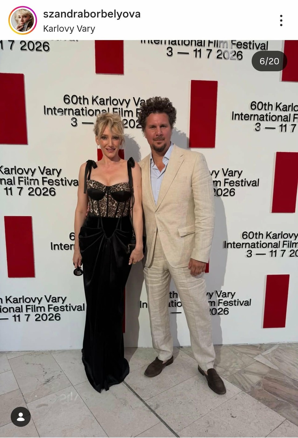 Borbély Alexandra és Nagy Ervin a Karlovy Vary-i Filmfesztiválon