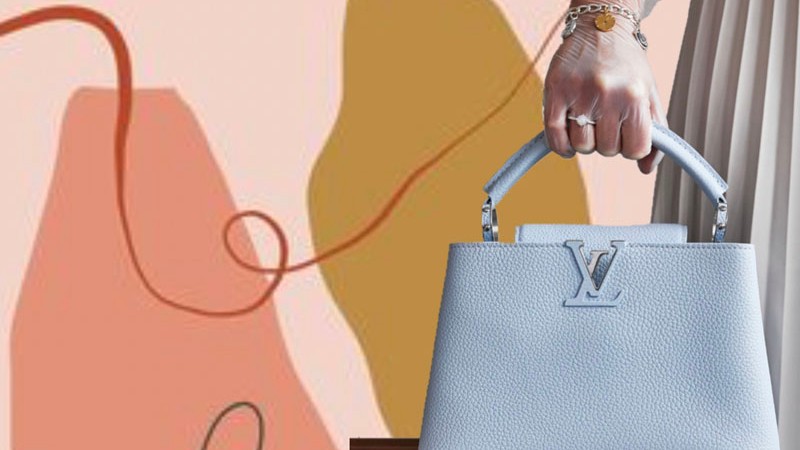 Fotó: Barbay Csaba; Táska; LOUIS VUITTON louisvuitton.com; Szoknya RESERVED 8995 Ft; Ezüst és arany medálos karkötő; THOMAS SABO thomsasabo.com