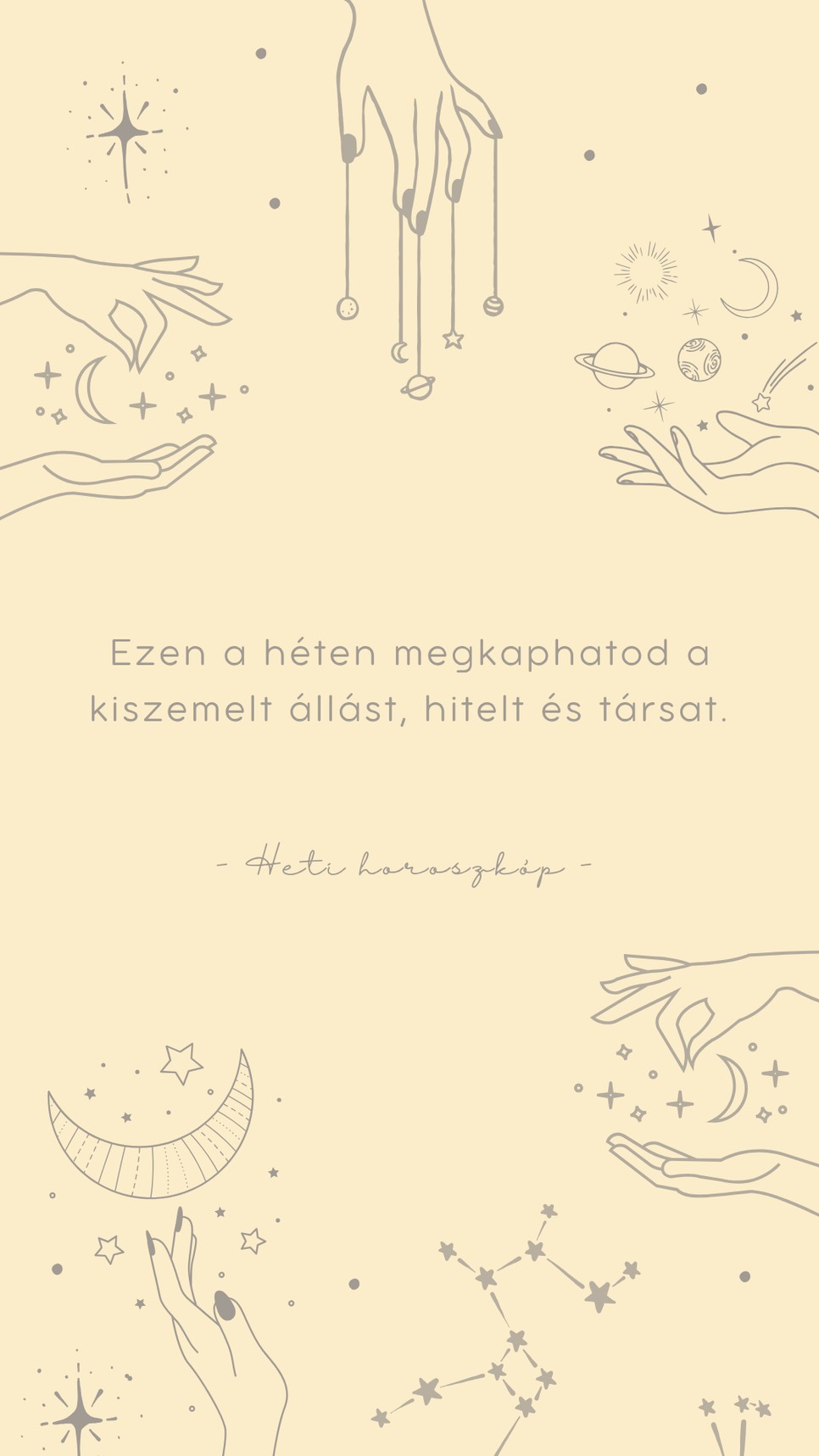 Egy kis emlékeztető a heti horoszkóp szerint