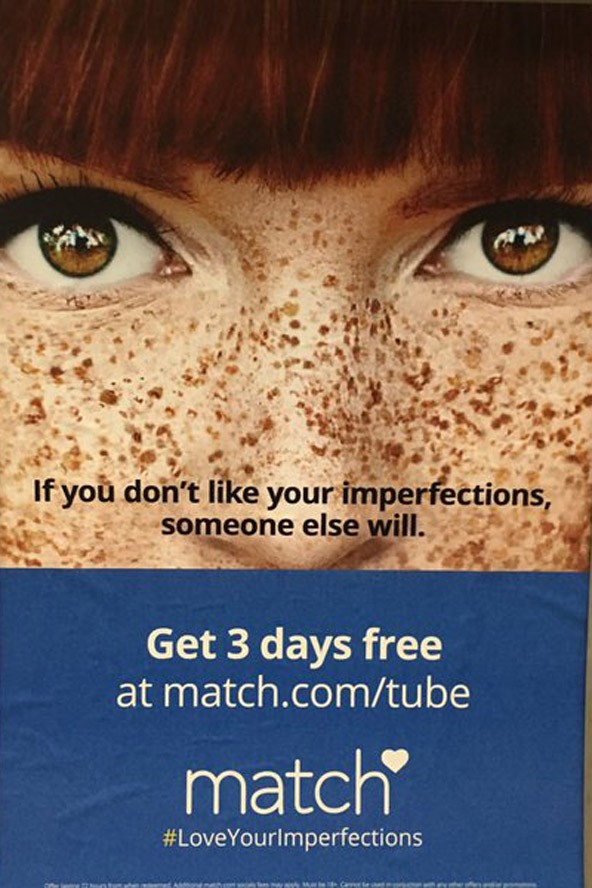 reklám, botrány, szeplő, szeplős, hirdetés, hibák, tökéletlenségeidet