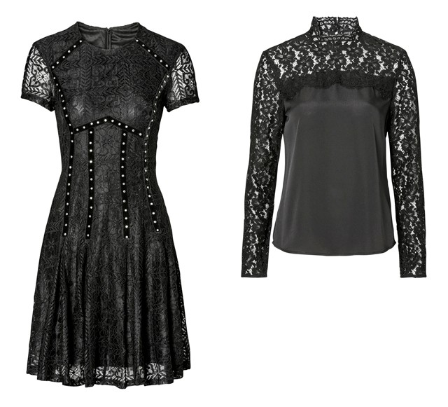 Ruha C&A 8990 Ft, csipkés felső C&A 5990 Ft