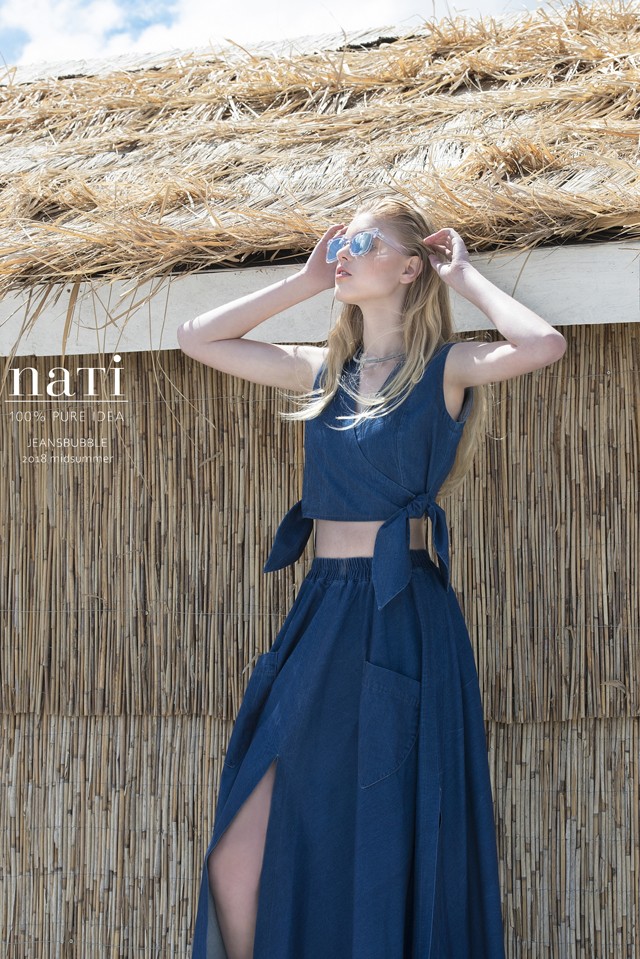 Rendkívül különleges kollekciót készített farmerből ez a magyar tervező