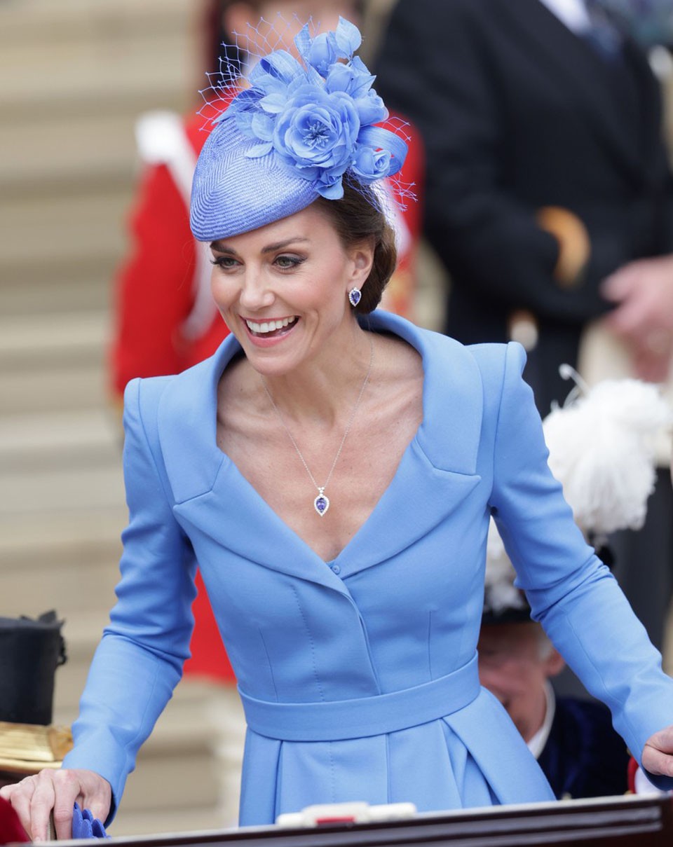 Katalin hercegné megjelenését a gondosan megválogatott kiegészítők tették igazán előkelővé