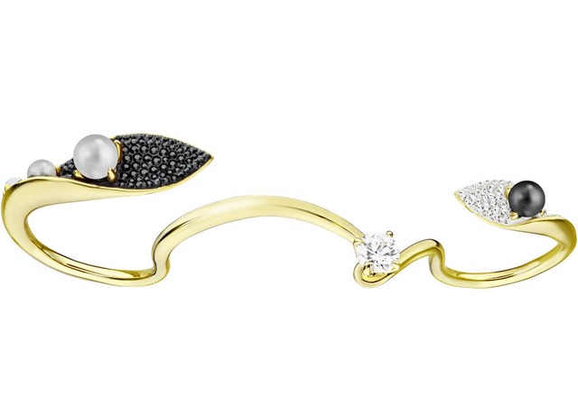 Gyűrű kristályokkal SWAROVSKI 79900 Ft