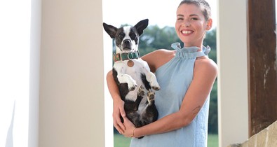 Gyönyörű kék ruhát mutat ma nekünk Anna!