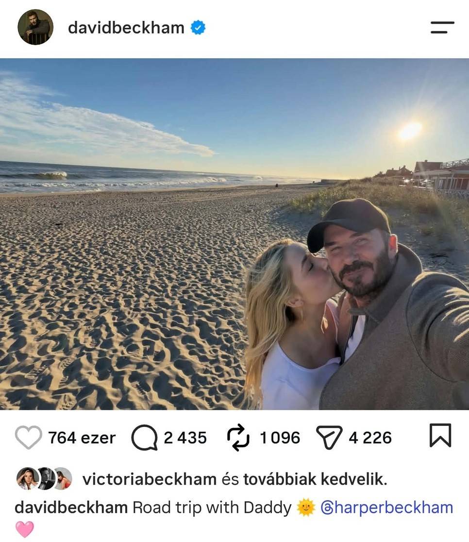 david beckham harper beckham