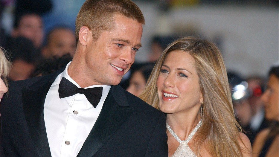 Jennifer Aniston és Brad Pitt 2004-ben, boldogan