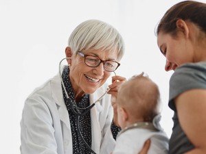 Egy baba egészsége gyakran összefügg az anya lelki és fizikai egészségével