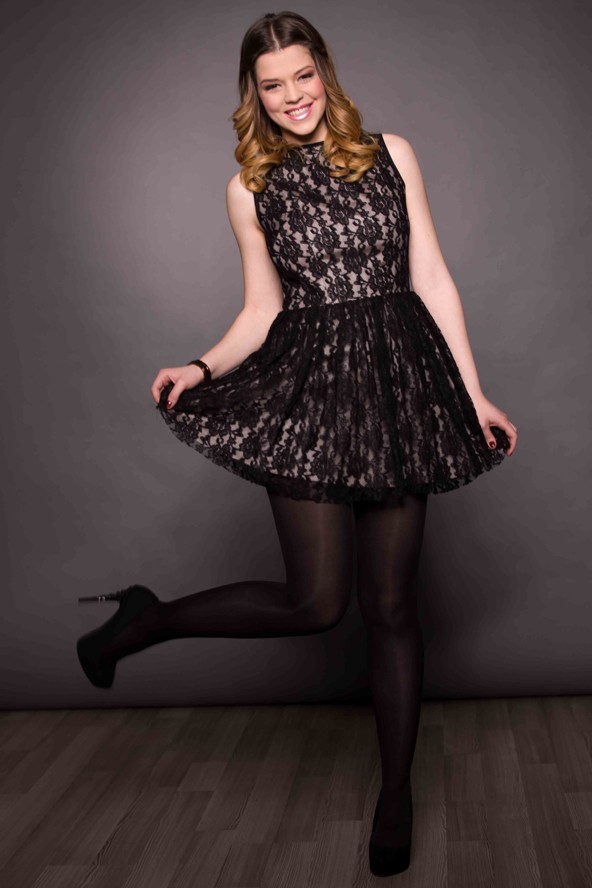 A csipke Muri Enikő ruhatárából sem hiányozhat