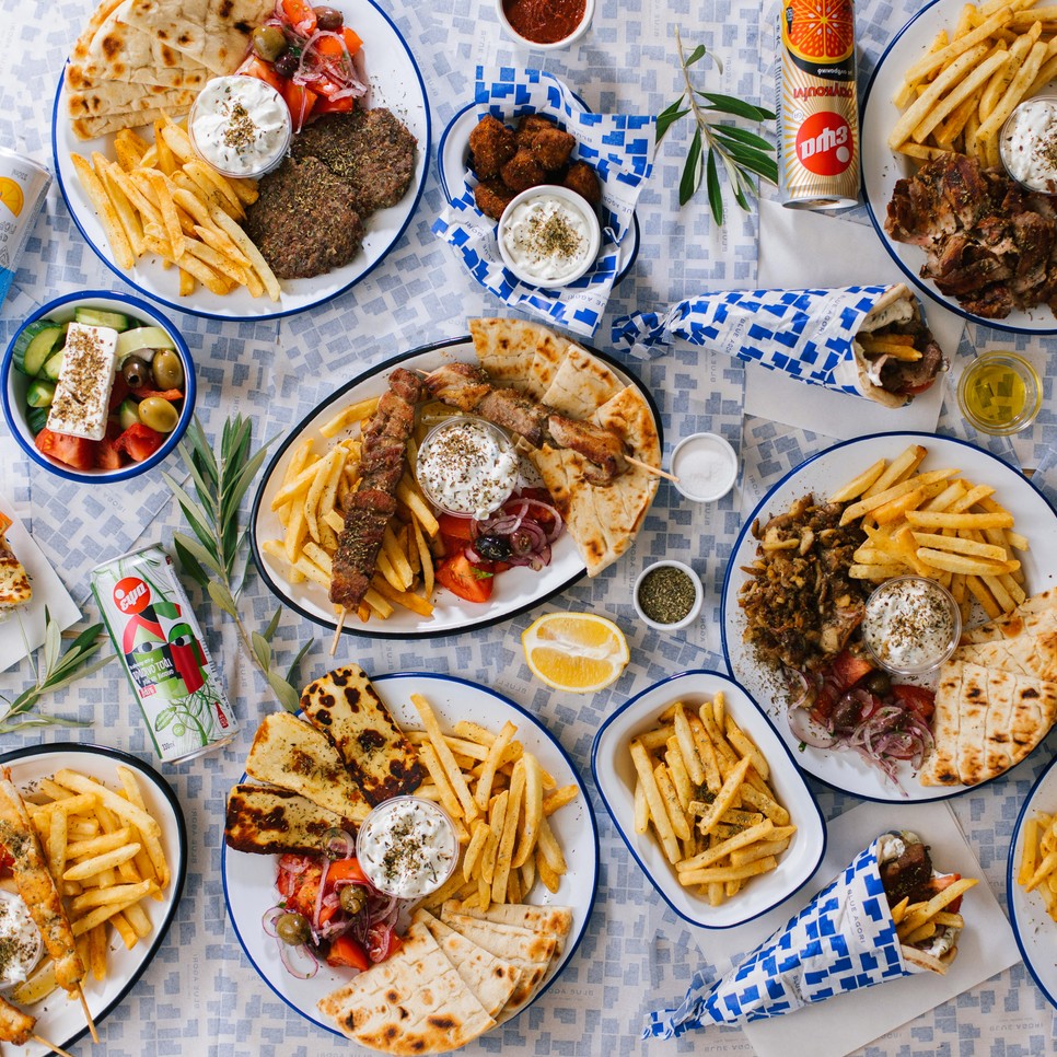 Blue Agori görög étterem Budapest