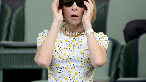 Hihetetlen! Anna Wintour is kapott a nyakába egy vödör jeges vizet!