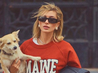 Hailey Bieber Diana hercegné ikonikus sportos szettjeit kreálta újra a Vogue Paris számára