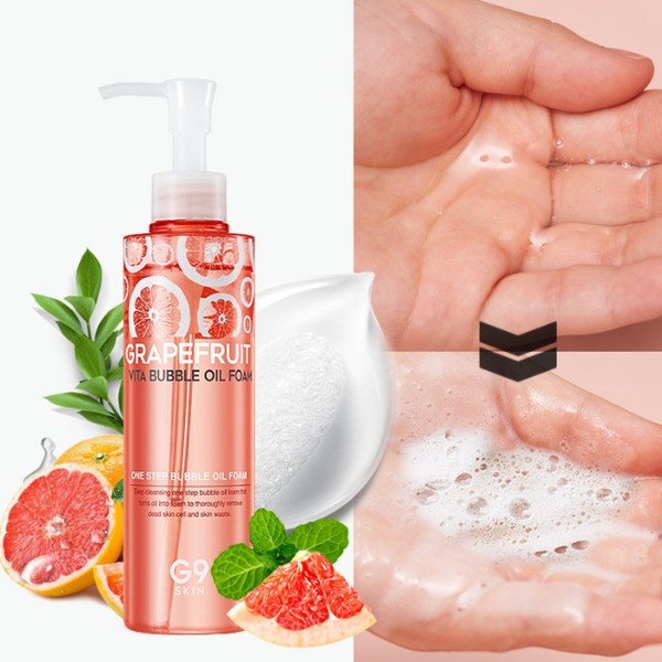 G9 Skin Grapefruit Vita Bubble Oil Foam