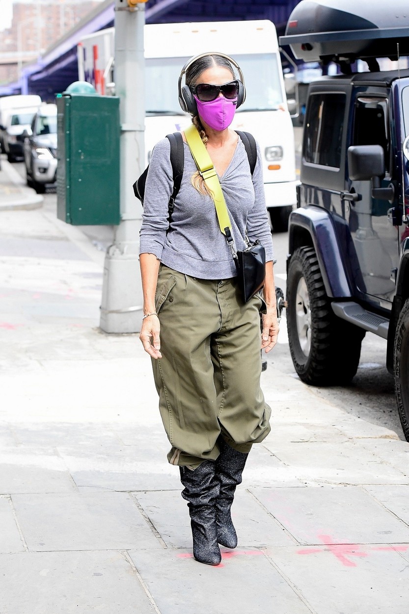 Sarah Jessica Parker sikkes maszkját Carrie Bradshaw is megirigyelné
