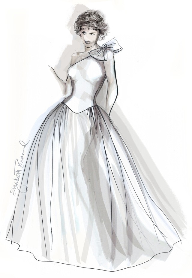 Így készültek Diana hercegné ruhái! Nyilvánosságra kerültek a fotók!